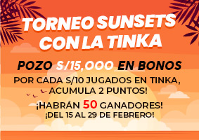 TORNEO SUNSETS CON LA TINKA