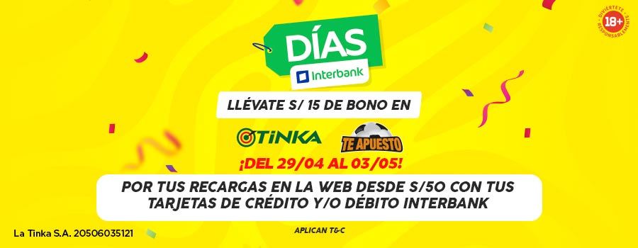 ¡Días IBK con La Tinka y Te Apuesto!